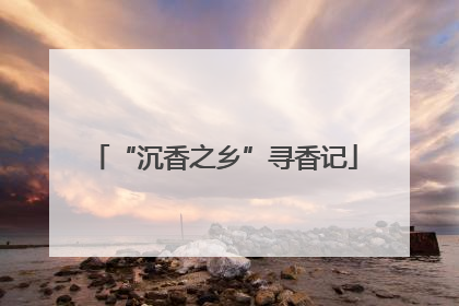 “沉香之乡”寻香记