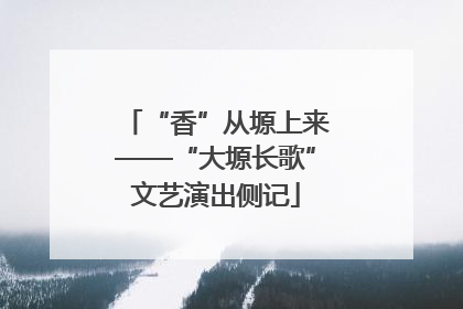 “香”从塬上来——“大塬长歌”文艺演出侧记