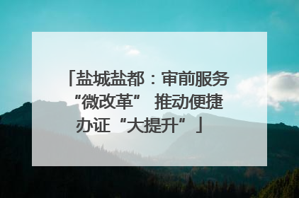 盐城盐都：审前服务“微改革” 推动便捷办证“大提升”