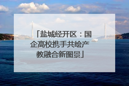 盐城经开区：国企高校携手共绘产教融合新图景