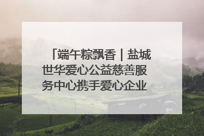 端午粽飘香｜盐城世华爱心公益慈善服务中心携手爱心企业发起情暖“城市守护者”慰问活动