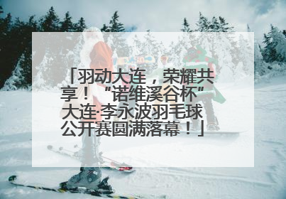 羽动大连，荣耀共享！“诺维溪谷杯”大连·李永波羽毛球公开赛圆满落幕！