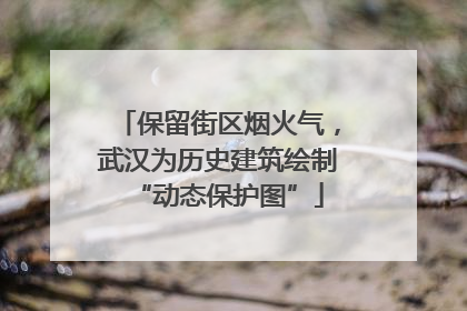 保留街区烟火气，武汉为历史建筑绘制“动态保护图”