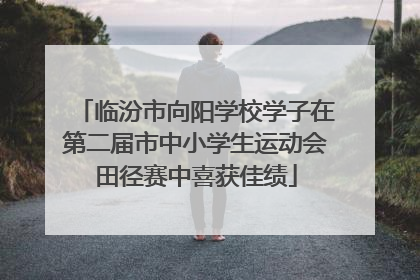 临汾市向阳学校学子在第二届市中小学生运动会田径赛中喜获佳绩