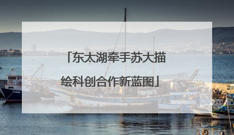 东太湖牵手苏大描绘科创合作新蓝图