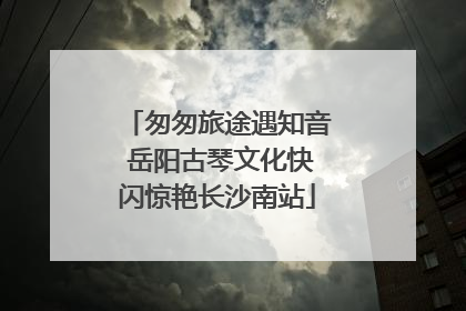 匆匆旅途遇知音 岳阳古琴文化快闪惊艳长沙南站