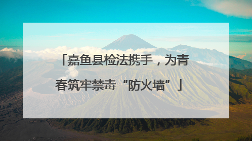 嘉鱼县检法携手，为青春筑牢禁毒“防火墙”