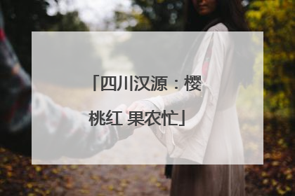 四川汉源：樱桃红 果农忙