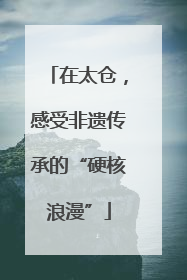在太仓，感受非遗传承的“硬核浪漫”