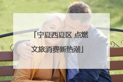 宁夏西夏区 点燃文旅消费新热潮