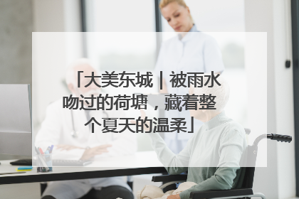 大美东城｜被雨水吻过的荷塘，藏着整个夏天的温柔