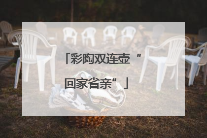 彩陶双连壶“回家省亲”