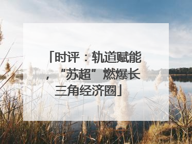 时评：轨道赋能，“苏超”燃爆长三角经济圈