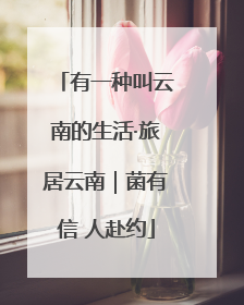有一种叫云南的生活·旅居云南｜菌有信 人赴约