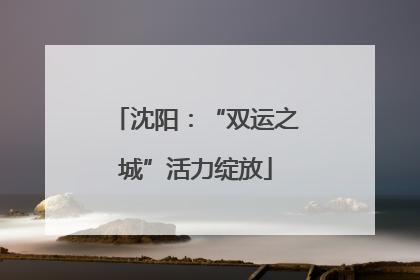 沈阳：“双运之城”活力绽放