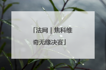 法网｜焦科维奇无缘决赛