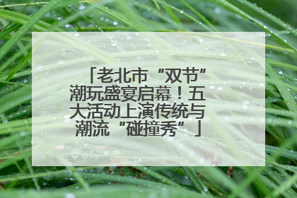 老北市“双节”潮玩盛宴启幕！五大活动上演传统与潮流“碰撞秀”