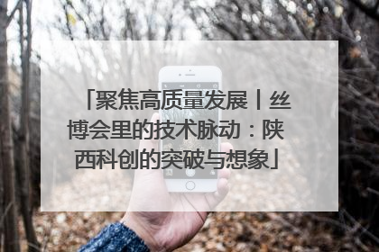 聚焦高质量发展丨丝博会里的技术脉动：陕西科创的突破与想象