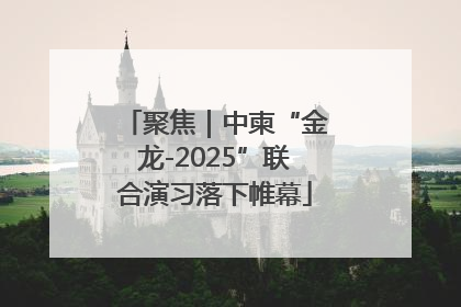 聚焦｜中柬“金龙-2025”联合演习落下帷幕