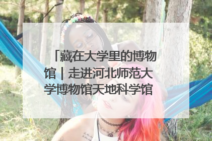 藏在大学里的博物馆｜走进河北师范大学博物馆天地科学馆：在校园里赴一场“宇宙之约”