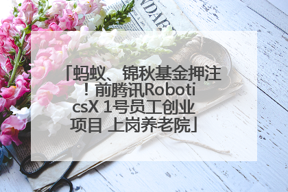 蚂蚁、锦秋基金押注！前腾讯RoboticsX 1号员工创业项目 上岗养老院