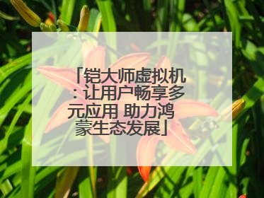 铠大师虚拟机：让用户畅享多元应用 助力鸿蒙生态发展