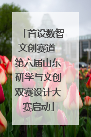 首设数智文创赛道 第六届山东研学与文创双赛设计大赛启动