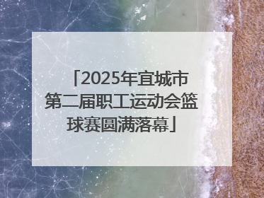 2025年宜城市第二届职工运动会篮球赛圆满落幕