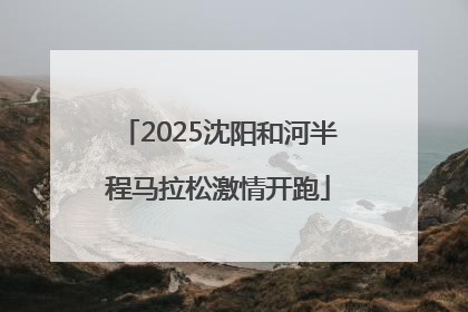 2025沈阳和河半程马拉松激情开跑