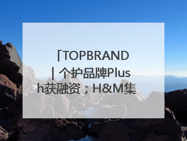 TOPBRAND｜个护品牌Plush获融资；H&M集团创始家族收购股权；滴滴重返巴西外卖市场；香奈儿推出循环材料中心